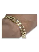 Yellow rose gold bracelet ★ russiangold.com ★ Gold 585 333 Low price