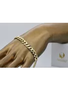 Yellow rose gold bracelet ★ russiangold.com ★ Gold 585 333 Low price