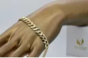 Yellow rose gold bracelet ★ russiangold.com ★ Gold 585 333 Low price