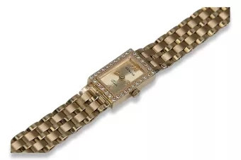 Montre femme en or ★ zlotychlopak.pl ★ Pureté de l'or 585 333 Prix bas !