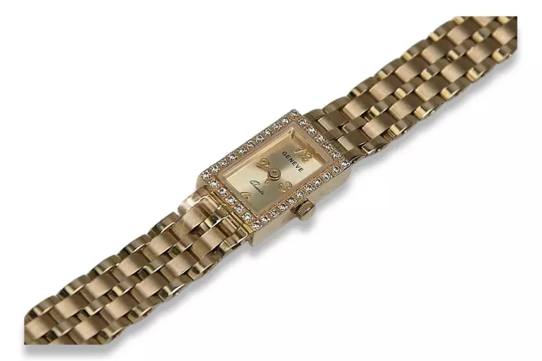 Gold ladies watch ★ zlotychlopak.pl ★ Gold purity 585 333 Low price!