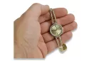 Gelb 14k gold lady rund Geneve watch lw075ydy