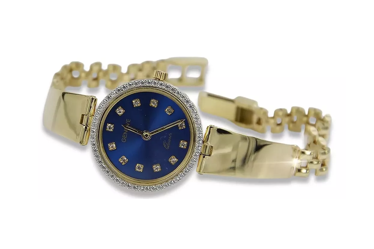 Gold Ladies watch ★ https://zlotychlopak.pl/fr/ ★ Pureté d'or 585 333 Low price!