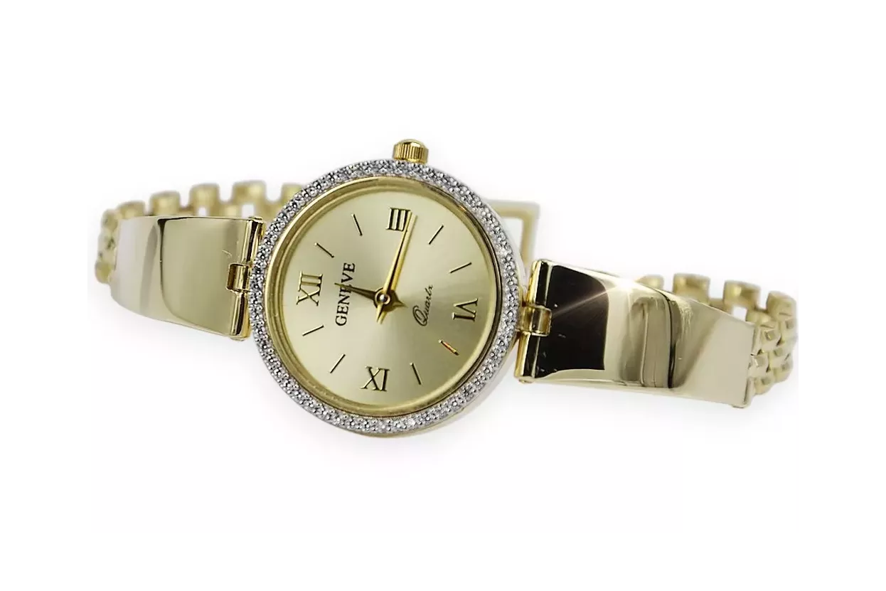 Gold Ladies watch ★ https://zlotychlopak.pl/fr/ ★ Pureté d'or 585 333 Low price!