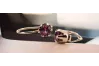 Rubin Original Vintage 14K Rose Gold Ring Vintage vec056r