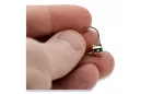 Inel de bijuterii Vintage Emerald Original Vintage 14K Rose Gold vec056r