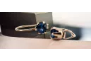 Inel Vintage Safir Original Vintage 14K Rose Gold vec056r