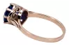 Vintage Ring Saphir Originales Vintage-Roségold aus 14 Karat vrc366r