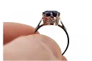 Inel Safir Original vintage din aur roz de 14k Stil Vintage vrc366r