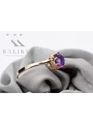 Russe rose soviétique 14k 585 or Alexandrite Ruby Emerald Sapphire Zircon ring vrc189