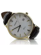 Reloj de oro para hombre Geneve ★ zlotychlopak.pl ★ Pureza de oro 585 333 Precio bajo!