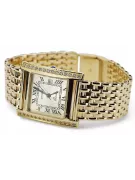 Gold men's watch Geneve ★ zlotychlopak.pl ★ Gold purity 585 333 Low Price!