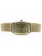 Gold men's watch Geneve ★ zlotychlopak.pl ★ Gold purity 585 333 Low Price!