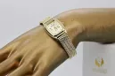 Gold men's watch Geneve ★ zlotychlopak.pl ★ Gold purity 585 333 Low Price!