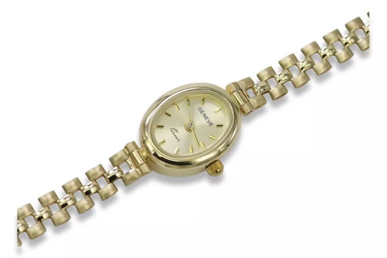 Gold ladies watch ★ zlotychlopak.pl ★ Gold purity 585 333 Low price!