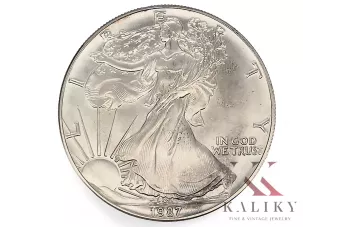 Американски орел 1 унция сребро американски монетен двор Ag.999 voth002