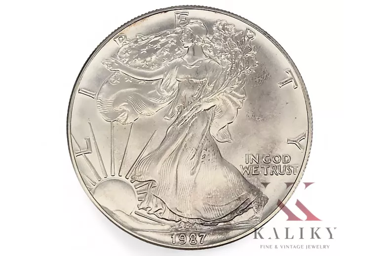 Американський Орел 1 oz Silver US Mint Ag.999 voth002