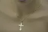 Italian yellow 14k 585 gold Orthodox cross oc002y