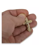 Gold Orthodox Cross ★ russiangold.com ★ Gold 585 333 Low price