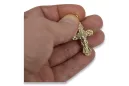 Croix ★ orthodoxe d’or russiangold.com ★ or 585 333 Prix bas