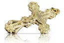 Gold Orthodox Cross ★ russiangold.com ★ Gold 585 333 Low price