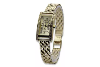 Gold men's watch Geneve ★ zlotychlopak.pl ★ Gold purity 585 333 Low Price!