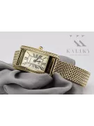 Gold men's watch Geneve ★ zlotychlopak.pl ★ Gold purity 585 333 Low Price!