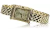 Yellow 14k gold Geneve lady 0.33ct Diamond watch lwd002ydg&lbw004y