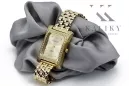 Gold men's watch Geneve ★ zlotychlopak.pl ★ Gold purity 585 333 Low Price!