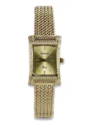 Gold men's watch Geneve ★ zlotychlopak.pl ★ Gold purity 585 333 Low Price!