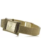 Gold men's watch Geneve ★ zlotychlopak.pl ★ Gold purity 585 333 Low Price!