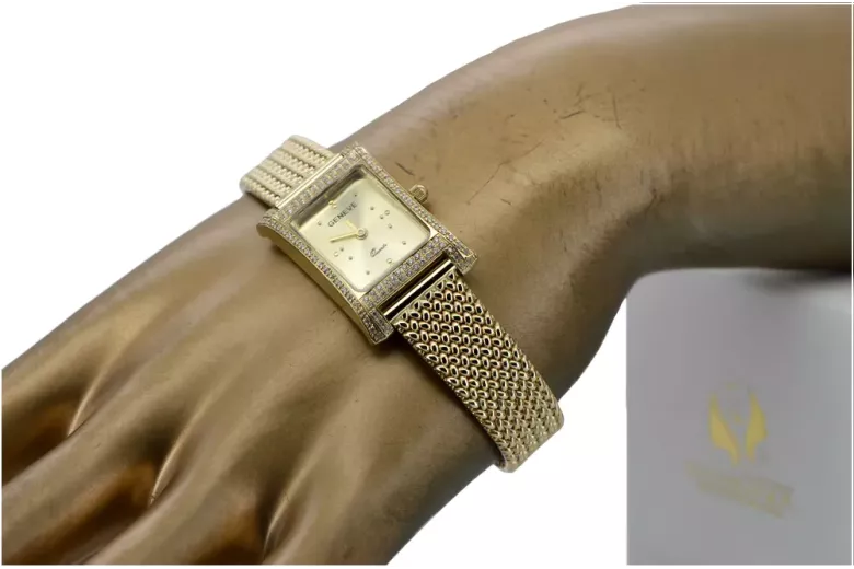 Gold men's watch Geneve ★ https://zlotychlopak.pl/ru/ ★ Золотая чистота 585 333 Низкая Цена!