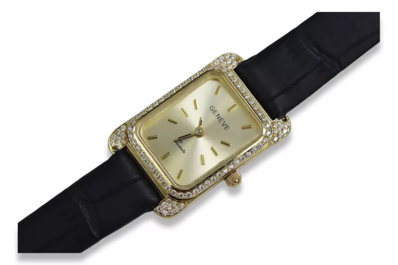 Montre femme en or ★ https://zlotychlopak.pl/fr/ ★ Pureté de l'or 585 333 Prix bas !