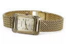 Gold men's watch Geneve ★ zlotychlopak.pl ★ Gold purity 585 333 Low Price!