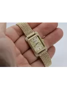 Gold men's watch Geneve ★ zlotychlopak.pl ★ Gold purity 585 333 Low Price!