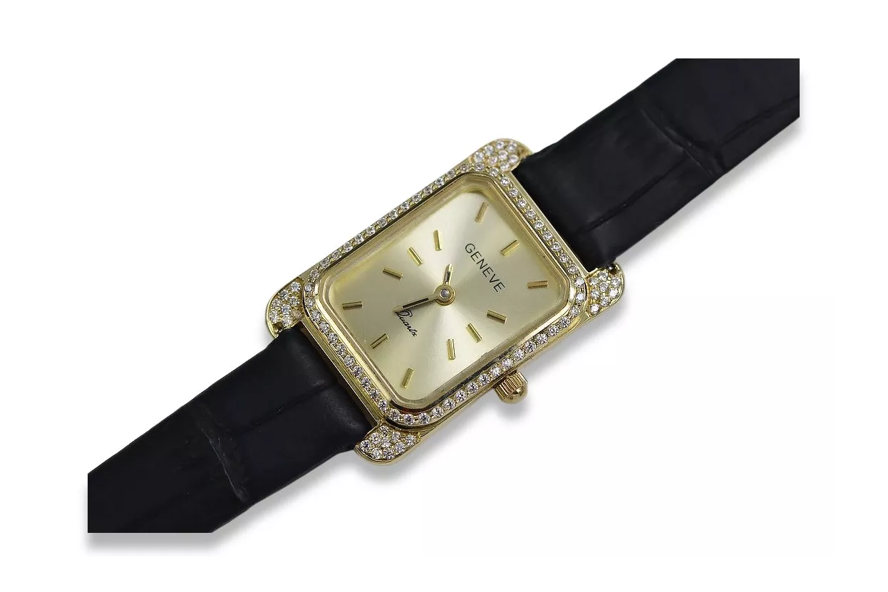 Montre femme en or ★ https://zlotychlopak.pl/fr/ ★ Pureté de l'or 585 333 Prix bas !