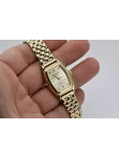 Gold men's watch Geneve ★ zlotychlopak.pl ★ Gold purity 585 333 Low Price!