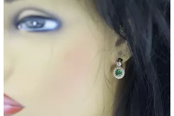 Boucles d'oreilles en or ★ https://zlotychlopak.pl/fr/ ★ Échantillon d'or 585 333 Prix bas !