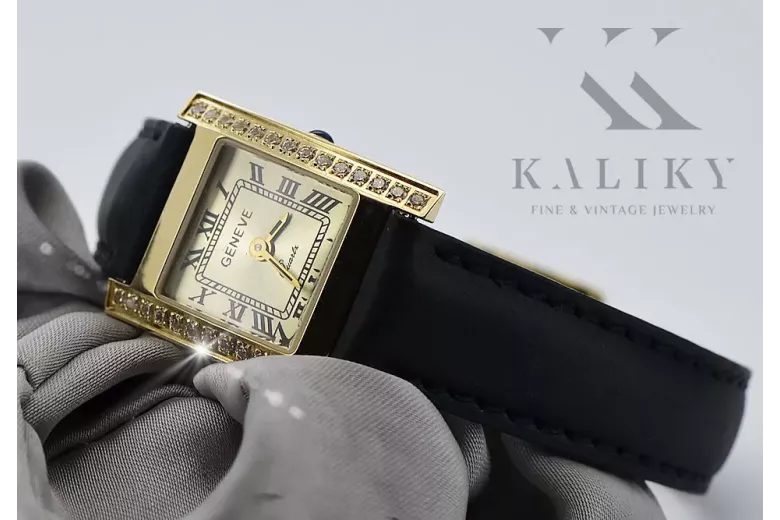 Reloj para hombres de oro Geneve ★ https://zlotychlopak.pl/es/ ★ Pureza de oro 585 333 Precio bajo!