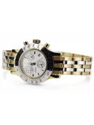 Montre italienne en or jaune pour homme Geneve mw068y