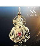 Jezus médaillon icône pendentif ★ https://zlotychlopak.pl/fr/ ★ Gold 585 333 bas prix