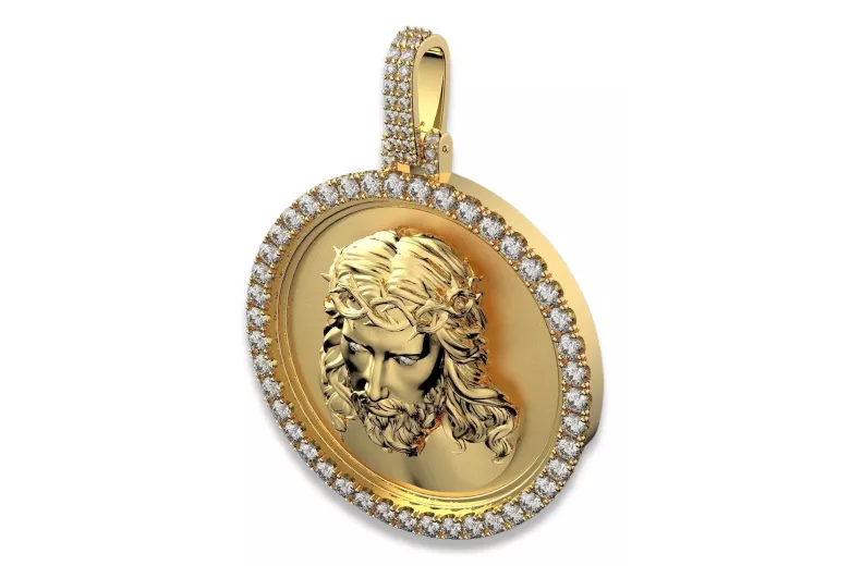 Pendentif d'or ★ https://zlotychlopak.pl/fr/ ★ échantillon d'or 585 333 bas prix