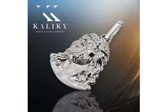 Медальон с икона на Иисус ★ https://zlotychlopak.pl/bg/ ★ Злато 585 333 ниска цена