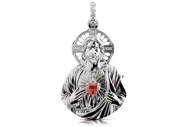 Jezus médaillon icône pendentif ★ https://zlotychlopak.pl/fr/ ★ Gold 585 333 bas prix