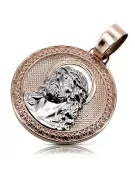 Colgante de icono de medallón de Jezus ★ https://zlotychlopak.pl/es/ ★ Oro 585 333 bajo precio