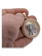 Colgante de icono de medallón de Jezus ★ https://zlotychlopak.pl/es/ ★ Oro 585 333 bajo precio