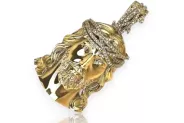 Colgante con icono de medallón de Jesús ★ https://zlotychlopak.pl/es/ ★ Oro 585 333 precio bajo