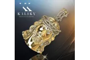 Colgante con icono de medallón de Jesús ★ https://zlotychlopak.pl/es/ ★ Oro 585 333 precio bajo