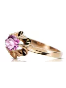 Anillo Amatista Original Vintage 14K Rose Gold Vintage vrc004r