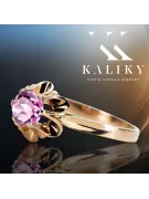 Ring Amethyst Original Vintage 14K Rose Gold Vintage vrc004r